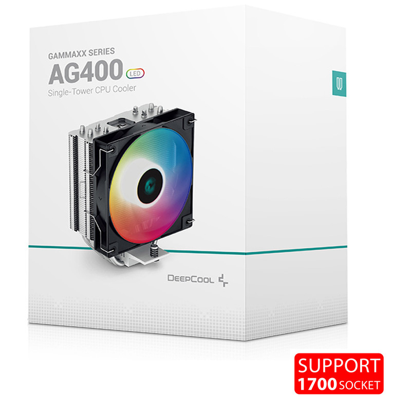 قیمت و خرید سیستم خنک کننده بادی دیپ کول مدل GAMMAXX AG400 led LGA1700