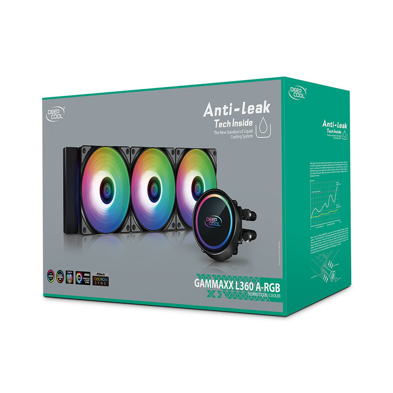 قیمت و خرید سیستم خنک کننده آبی دیپ کول مدل GAMMAXX L360 A-RGB