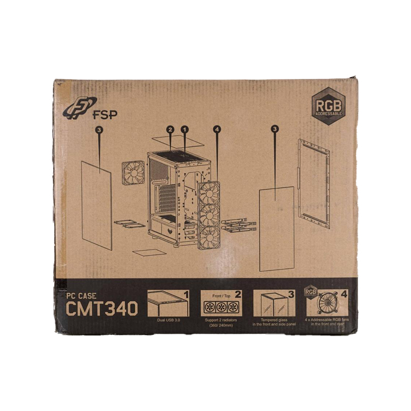 قیمت و خرید کیس کامپیوتر اف اس پی مدل CMT 340