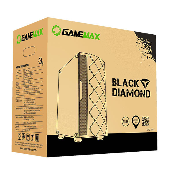 قیمت و خرید کیس کامپیوتر گیم مکس مدل White Diamond